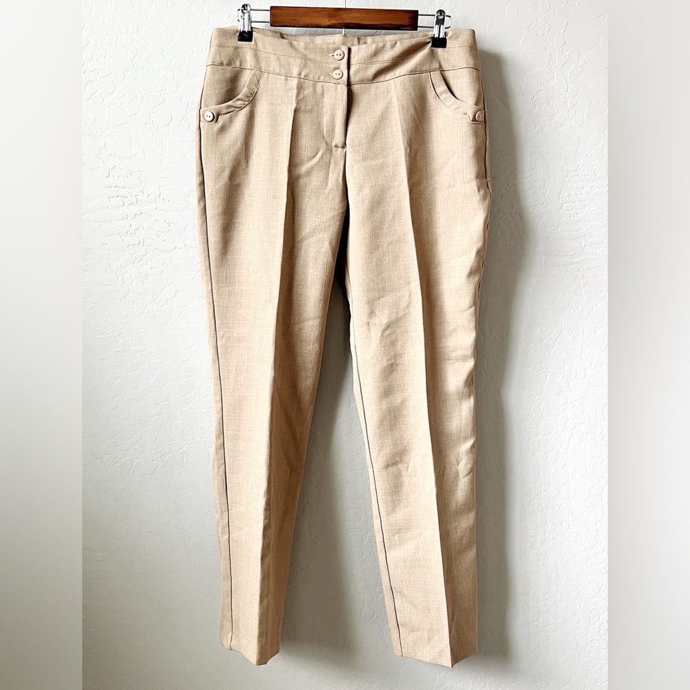 Vertiche Tapered Tan Trousers